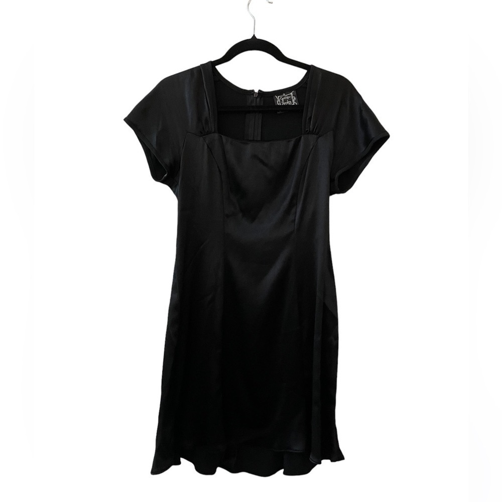 CYNTHIA ROWLEY Vintage 90s Satin Dress